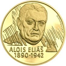 Alois Eliáš - 1 Oz zlato Proof