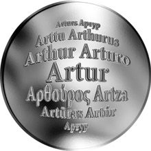 Česká jména - Artur - stříbrná medaile