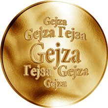 Slovenská jména - Gejza - zlatá medaile