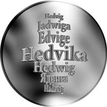 Česká jména - Hedvika - stříbrná medaile