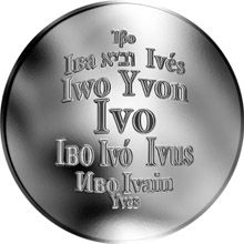 Česká jména - Ivo - stříbrná medaile