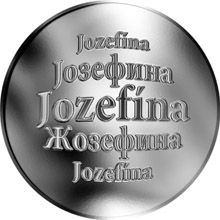 Slovenská jména - Jozefína - velká stříbrná medaile 1 Oz