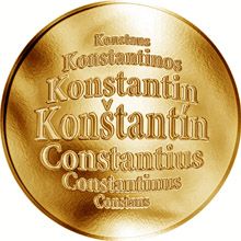 Slovenská jména - Konštantín - zlatá medaile