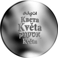 Česká jména - Květa - stříbrná medaile