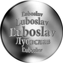 Slovenská jména - Ľuboslav - stříbrná medaile