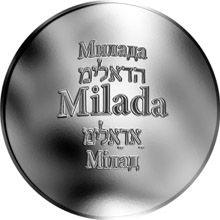 Česká jména - Milada - stříbrná medaile