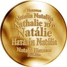 Česká jména - Natálie - zlatá medaile