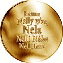 Česká jména - Nela - zlatá medaile