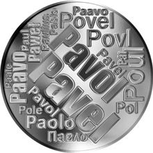 Česká jména - Pavel - velká stříbrná medaile 1 Oz