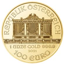 Náhled - Wiener Philharmoniker  1 Oz - Investiční zlatá mince