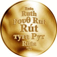 Česká jména - Rút - zlatá medaile
