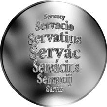 Česká jména - Servác - stříbrná medaile