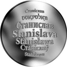 Česká jména - Stanislava - stříbrná medaile