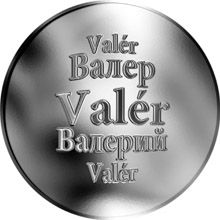 Slovenská jména - Valér - stříbrná medaile