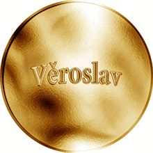 Česká jména - Věroslav - zlatá medaile
