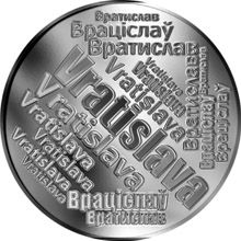 Česká jména - Vratislava - velká stříbrná medaile 1 Oz